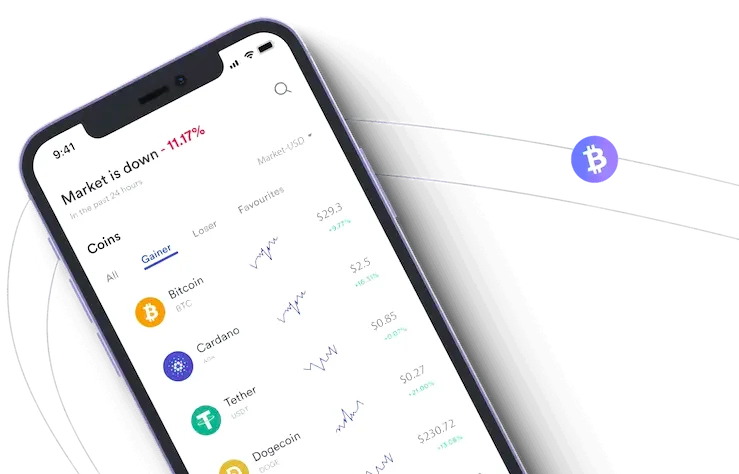 Sklerkagren BTC crypto platform